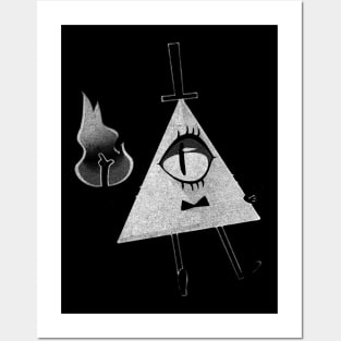 Bill Cipher Posters and Art